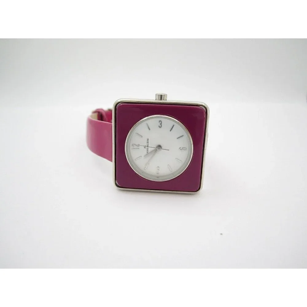 Women Anne Klein Quartz WR Analog 33mm‎ Dial Causal Watch (G128)